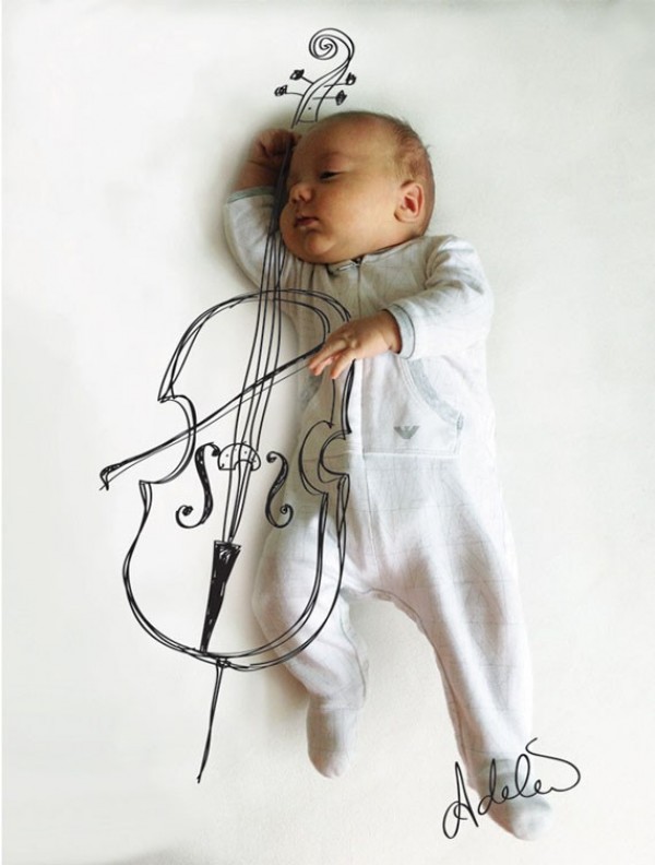 Cute and Creative Baby Illustrations by Adele Enersen (2)