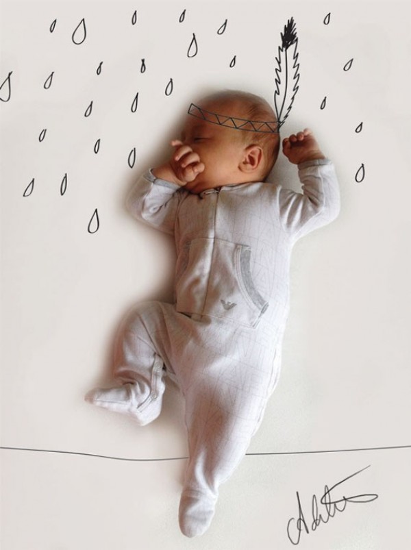 Cute and Creative Baby Illustrations by Adele Enersen (3)