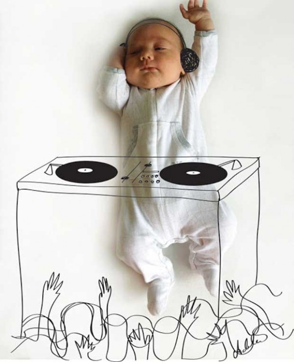 Cute and Creative Baby Illustrations by Adele Enersen (4)